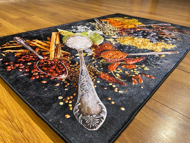Special Kitchen Rug/Carpet Kitchen Room Vivid Colors Handmade Personalize Home Decorative Special Design Washable Non-Slip Floor Indoor Mat image 10