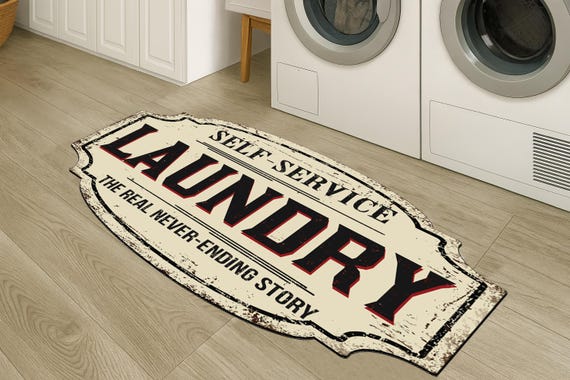 Printed Laundry Room Area Rug|machine Washable Non-slip Printed Laundry Room Area Rug|machine Washable Non-slip