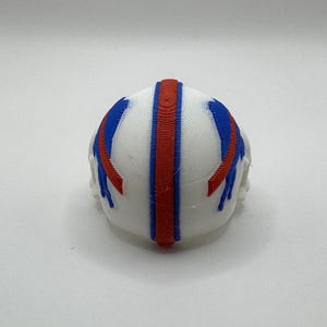 Drukowany w 3D kask Buffalo Bills Josh Allen 17 Duck – zdejmowany – drużyna NFL zdjęcie 8