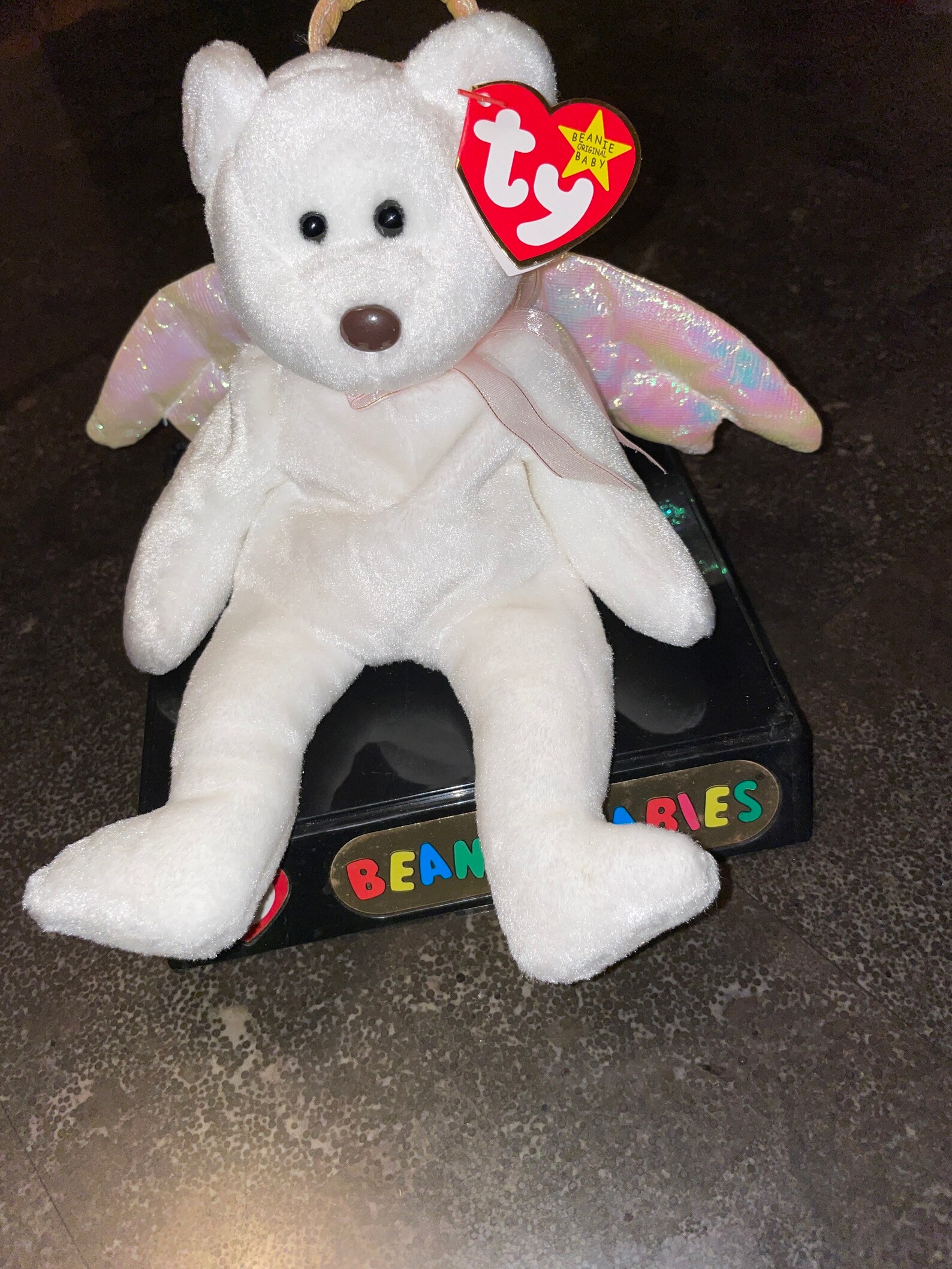 Vintage Halo Ty beanie baby retired mint condition | Etsy