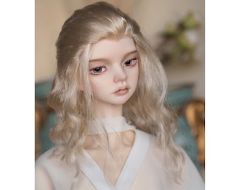menolana BJD Head Silicone Wig Cap Sheath Size 9-10 1/3 60cm 70cm Dollfie Doll for MSD
