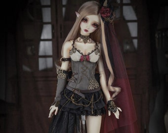 Custom BJD Doll Clothes: The Mechanic Outfit, 1/3 & 1/4 Scale