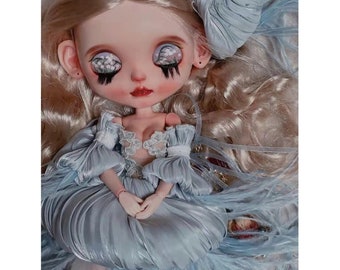 Sukienka dla lalki w kształcie spódniczki meduzy: modna odzież BJD, strój dla lalki Blythe/Yosd 1/6 1/4