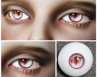 Realistic Resin Doll Eyes, Safety Eyes, BJD Craft, 8-18mm