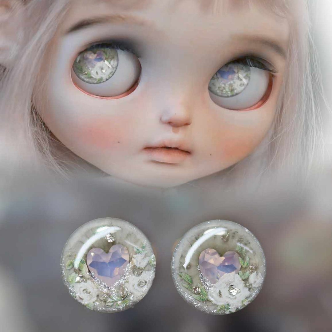 Blythe Eye Chips With Swarovski Crystal /blythe Eyechips/doll Eyes