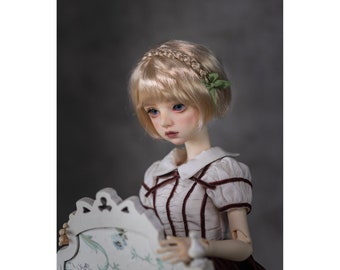Kawaii Short Doll Wig, BJD Hair, 1/3 1/4 1/6 Size