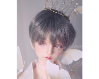 BJD Doll Wig, Short Hair, 5 Colors, 1/3 1/4 1/6 Size