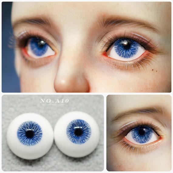 Darice BLUE Plastic Economy Doll Eyes for crafts (2 pairs)