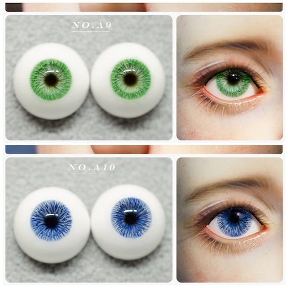 White Gold Realistic Doll Eyes/safety Eyes/bjd Eyes/craft Eyes/resin  Eyes/toy Eyes Small Iris 12mm 14mm 16mm 18mm BJD Eyes -  Canada