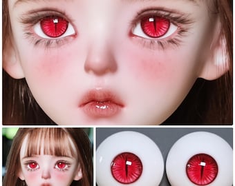 Ojos de resina realistas para muñecas, accesorios BJD (8 mm-20 mm)