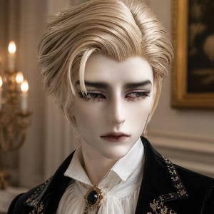 BJD Doll Wig, 1/3 SD/DD/Smart Doll, Fashion Wig (8-9'')
