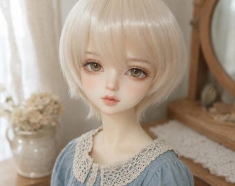 Parrucca per bambola BJD, capelli corti alla moda, taglia zio 1/3 1/4 1/6 Yosd SD MSD