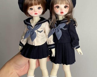Sailor Uniform Outfit for 1/4 BJD Doll / BJD Clothing
