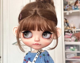 Éclats pour les yeux Blythe en cristal noir avec cristaux Swarovski