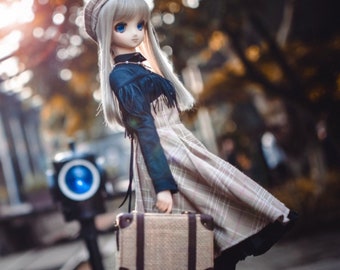 BJD Doll Skirt Set: Socks & Hat, 1/3 1/4 1/6 Scale