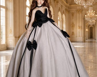 Custom BJD Doll Dress Outfit, 1/3 1/4 Scale