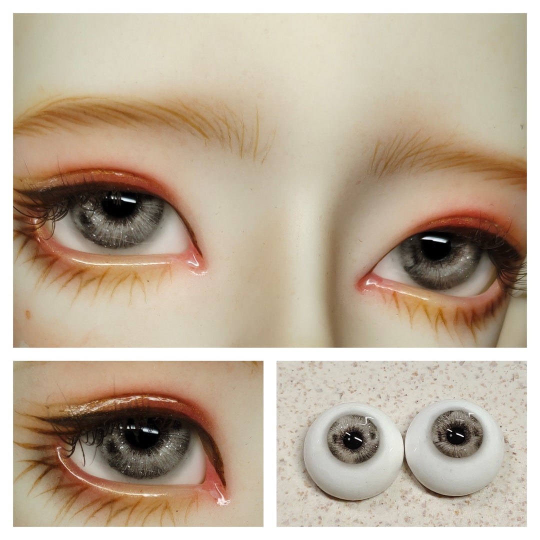 Grey Realistic Doll Eyessafety Eyestoy Eyescraft Eyesresin Etsy