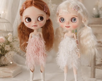 BJD Doll Dress for Blythe, OB22, OB24, OB26, Azone Dolls