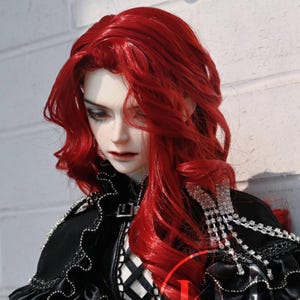 4 Color  8-9&#39;&#39; 1/3  Bjd Doll styled Wigs,Bjd Doll Hair,BJD Wig
