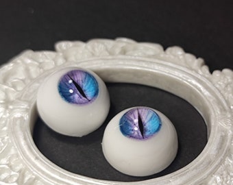 BJD Resin Doll Eyes, Pink Green Blue, Animal Eyes (8mm-20mm)