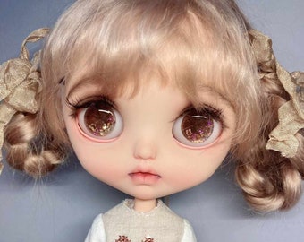 Éclats pour les yeux Blythe Crystal Swarovski, yeux de poupée en résine UV