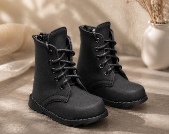 Botas de cuero para muñecas, zapatos BJD para muñecas de 1/4, 1/3 y muñecas tipo tío.