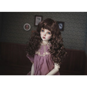Long Wavy Doll Wig BJD Wig for Blythe Doll,1/3 bjd 1/4msd 1/6 yosd Doll Wig for Dolls Accessories,BJD Doll Hair for Dolls