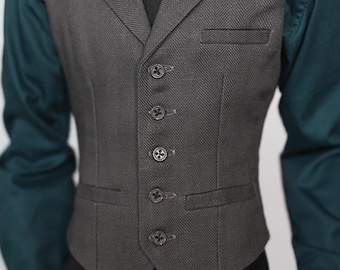 3 Color Custom BJD Doll Vest for 1/3 Boy/Uncle Dolls