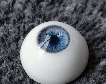 Blue Resin BJD Doll Eyes, Small Iris (12mm-18mm)