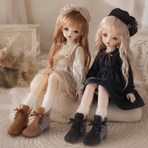 High-Heel BJD Doll Shoes, 1/6 1/4 Scale, MSD/MDD/Minifee/Yosd Doll Accessories image 1