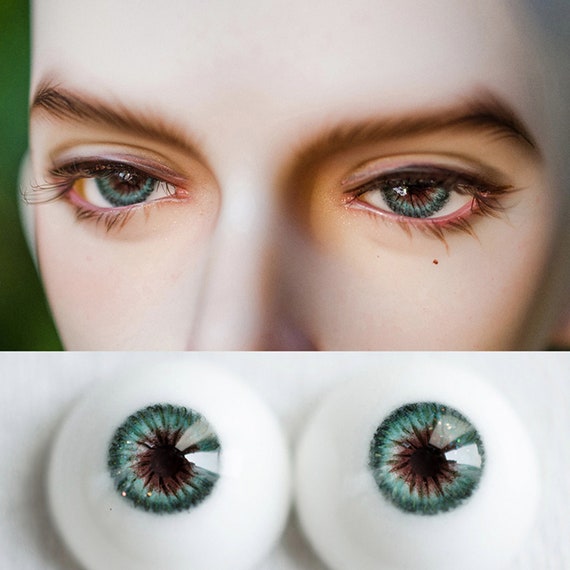 Nice 1/3 1/4 Doll Eyes For Crafts , Handmade BJD Resin Eyeball 1 Piece