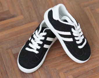 3 Color Fashion BJD Canvas Sports Doll Shoes for 1/4 Msd 1/3 BJD Boy Uncle Doll Like SD13 POPO63,SD17/ID72/ID75,POPO68,Miniature Doll Boots
