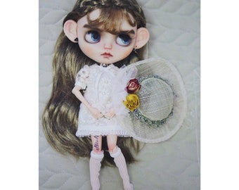 Kawaii Doll Dress for Blythe, Azone, Yosd 1/6 BJD Dolls