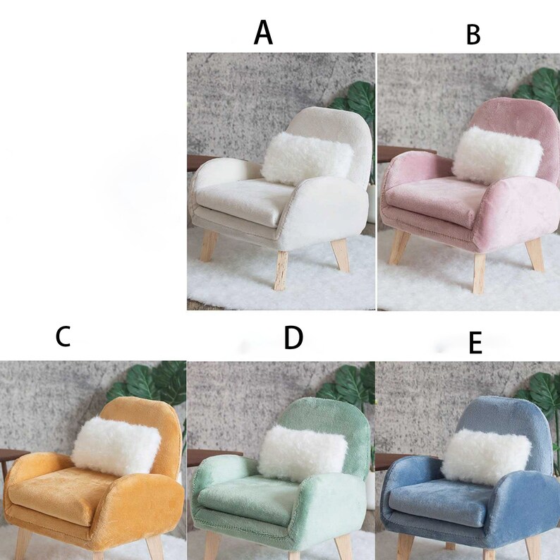 11 Color Fashion Doll Furniture Doll Sofa Bjd Accessories for Etsy
