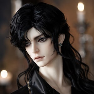 Curly BJD Doll Wig (8-9''), SDGR/DD/Smart Doll Size