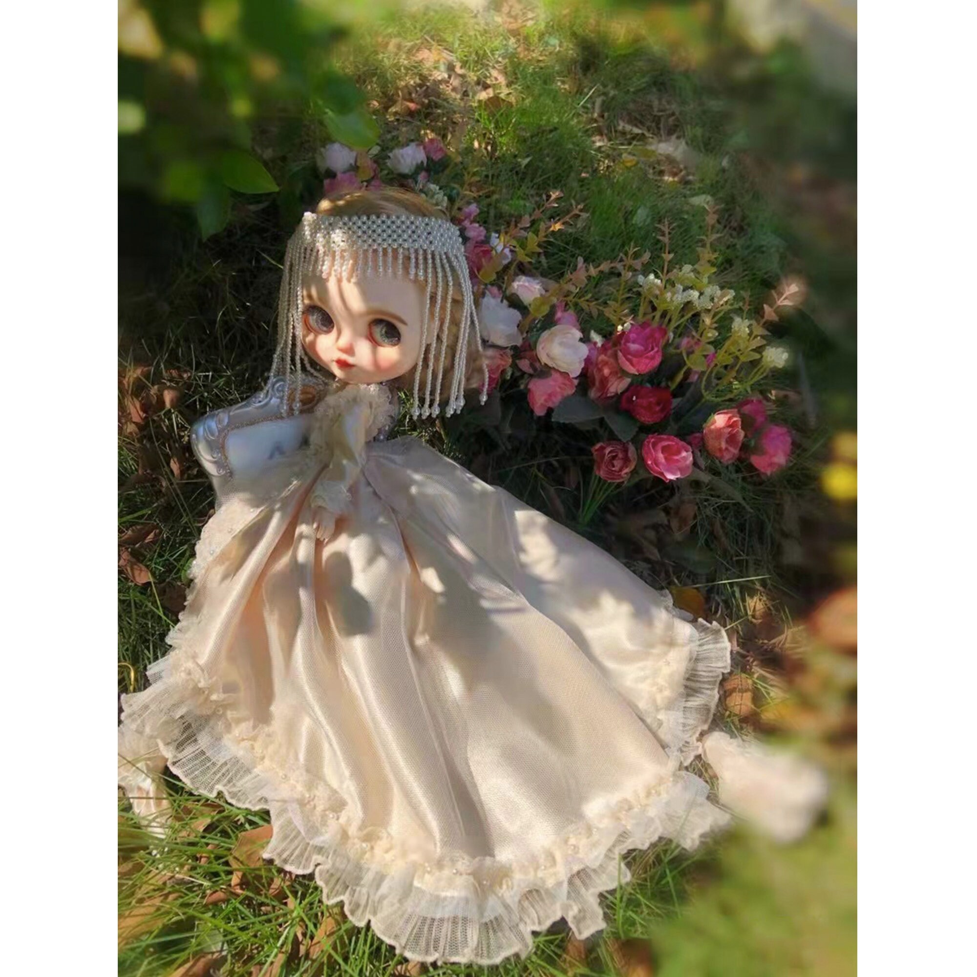 Robe de poupée Robe de marée 1/3 1/4 1/6 Vêtements BJD pour poupée Bjd