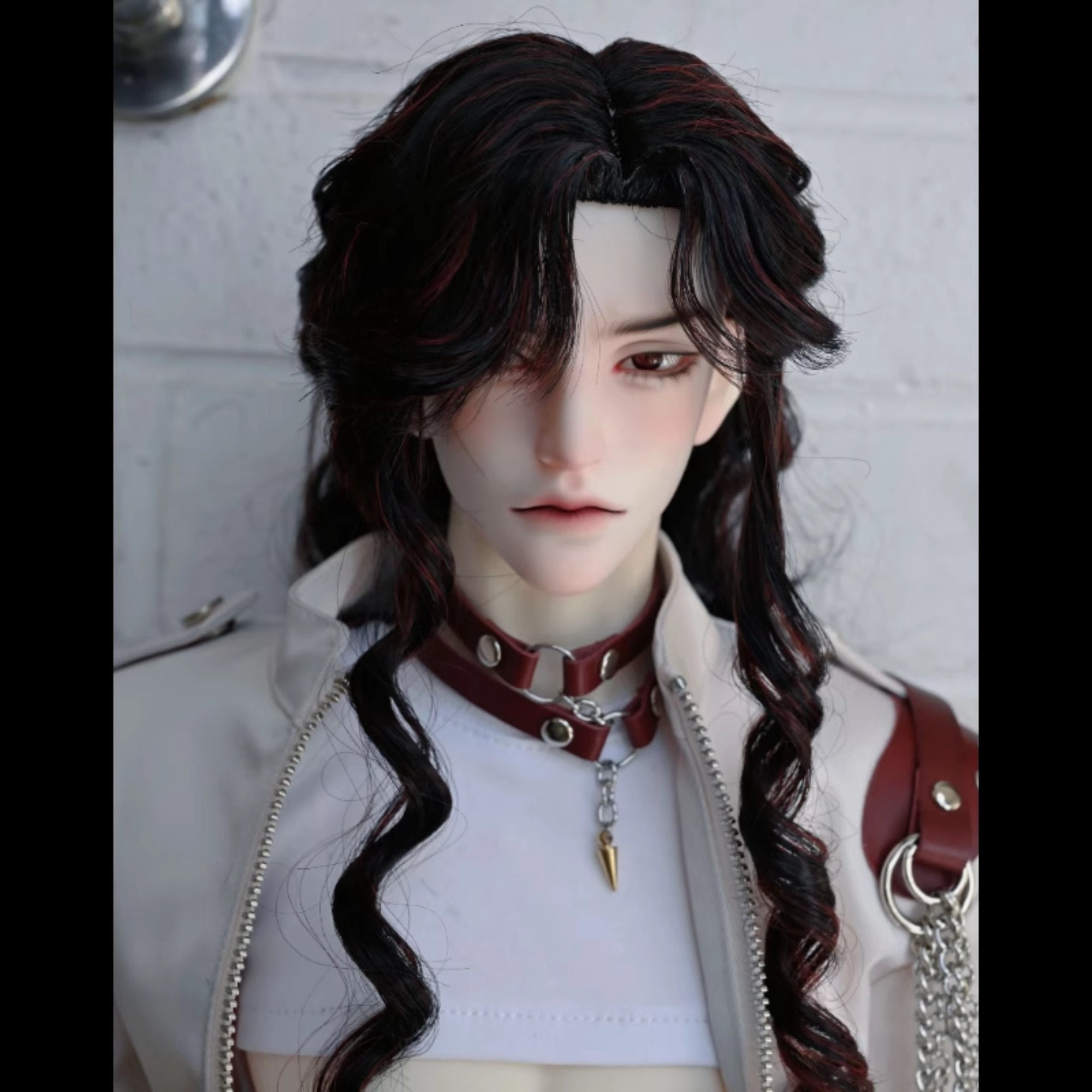 8-9 1/3 BJD Blonde Straight Long Wig LUTS Doll SD DOD MSD Dollfie Hair