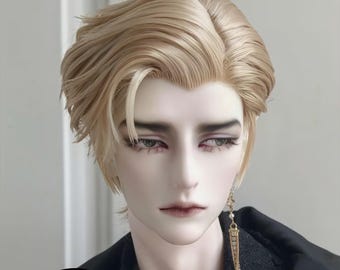 4 Color Bjd Doll styled Wigs 1/3 Bjd Wig 8-9&#39;&#39; for SD/DD/Smart Doll or Bjd Uncle Accessories,Fashion Wig for Girl Boy Art Doll