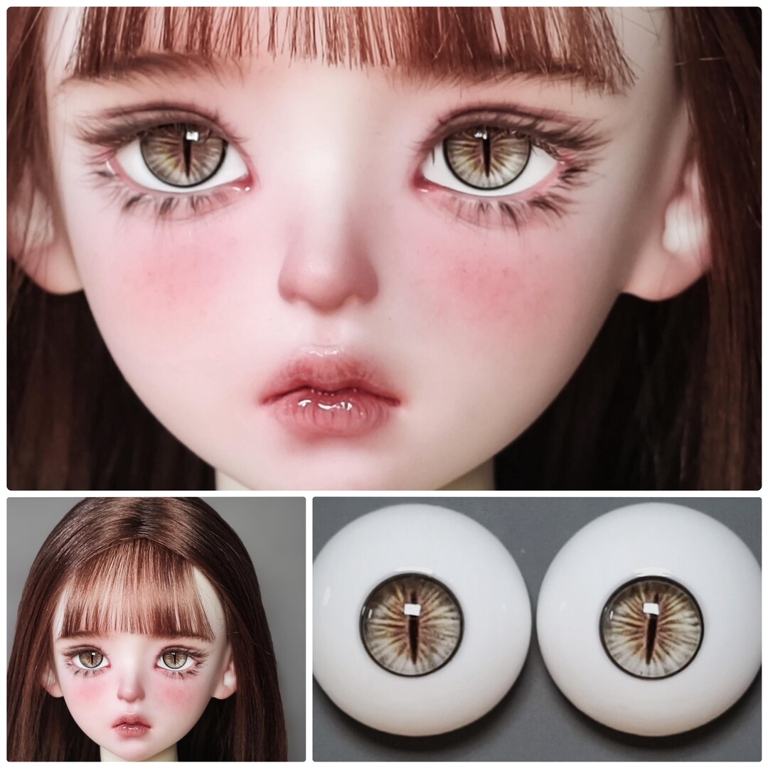 プチブライス✴︎１２ミリドールアイ✴︎４３✴︎ リアルな樹脂製ドールアイ、小さな虹彩のBJDアイ（12 mm-18 mm