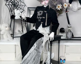 Dark Chinese Style BJD Outfit for 1/4 Doll / BJD Clothing