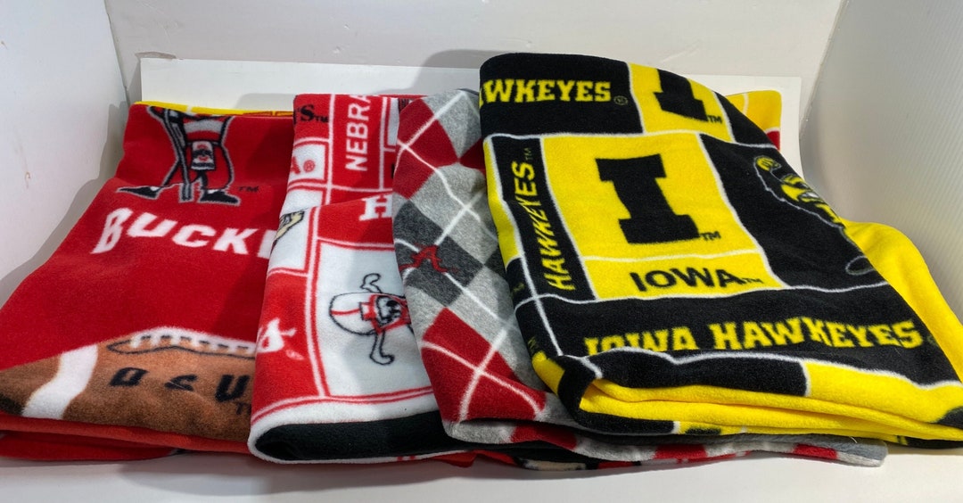 NCAA College Fleece Pillow Cover 16 X 26 Slip On Etsy