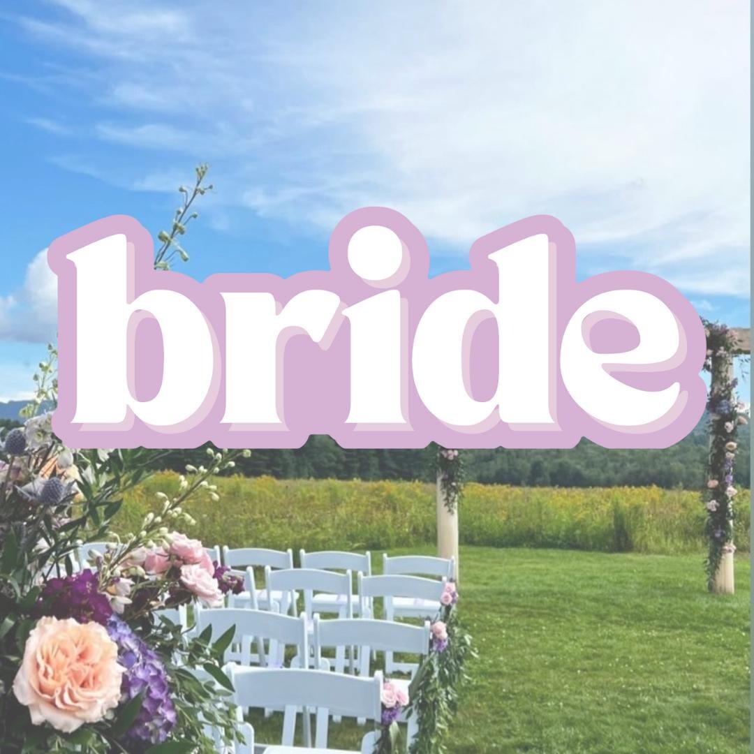 Bride Pink Sticker: Bachelorette Party Favor - Etsy