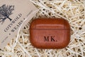 Personalised Airpods Pro 2 & 1 Case / Handmade Case Protector / Airpods Pro 2nd and 1st Generation Cover / Handmade PU Leather AirPod Cover