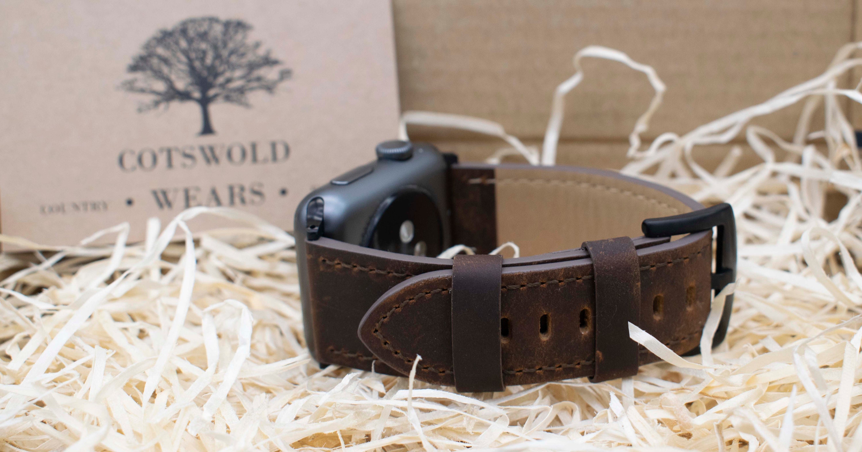 Personalised Leather Apple Watch Strap / 38mm 40mm 41mm 42mm Etsy Canada
