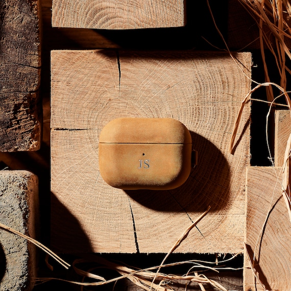 Personalised Airpods Pro Case Premium Genuine Leather