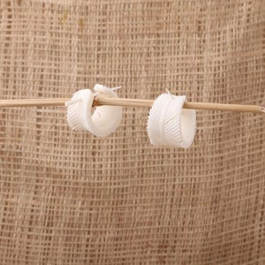Feather Style 1 Bone Post Stick Earrings, Bone Carving, Handcarved Earrings, Handmade Jewelry, Bone Accessories, Bali Jewelry, B95