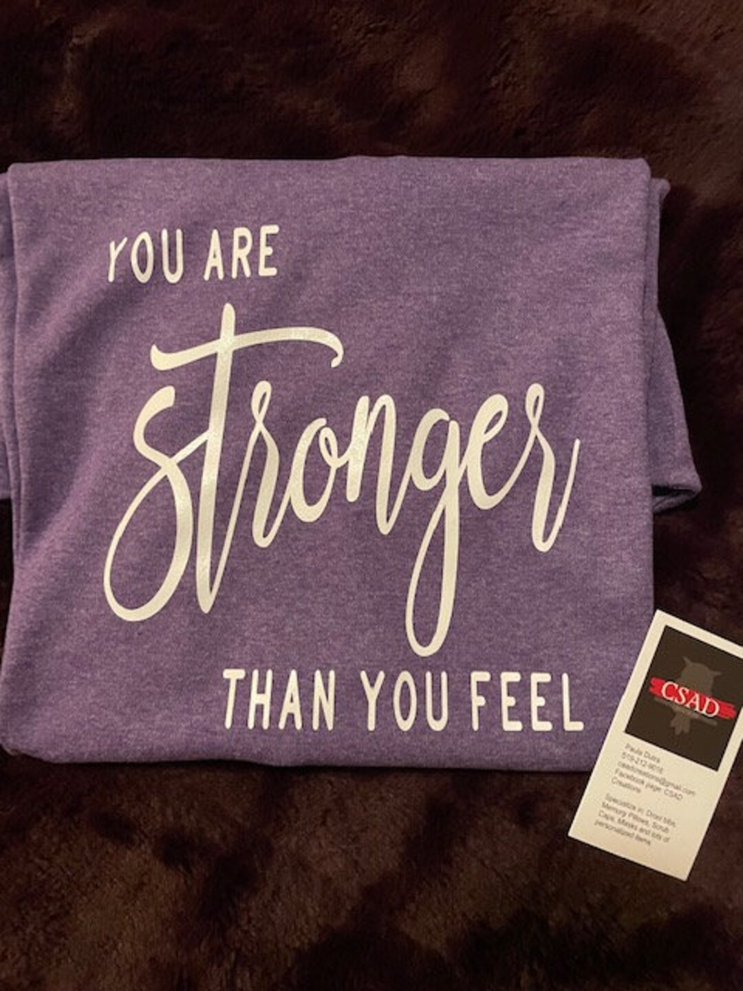 You Are Stronger Than You Feel Etsy