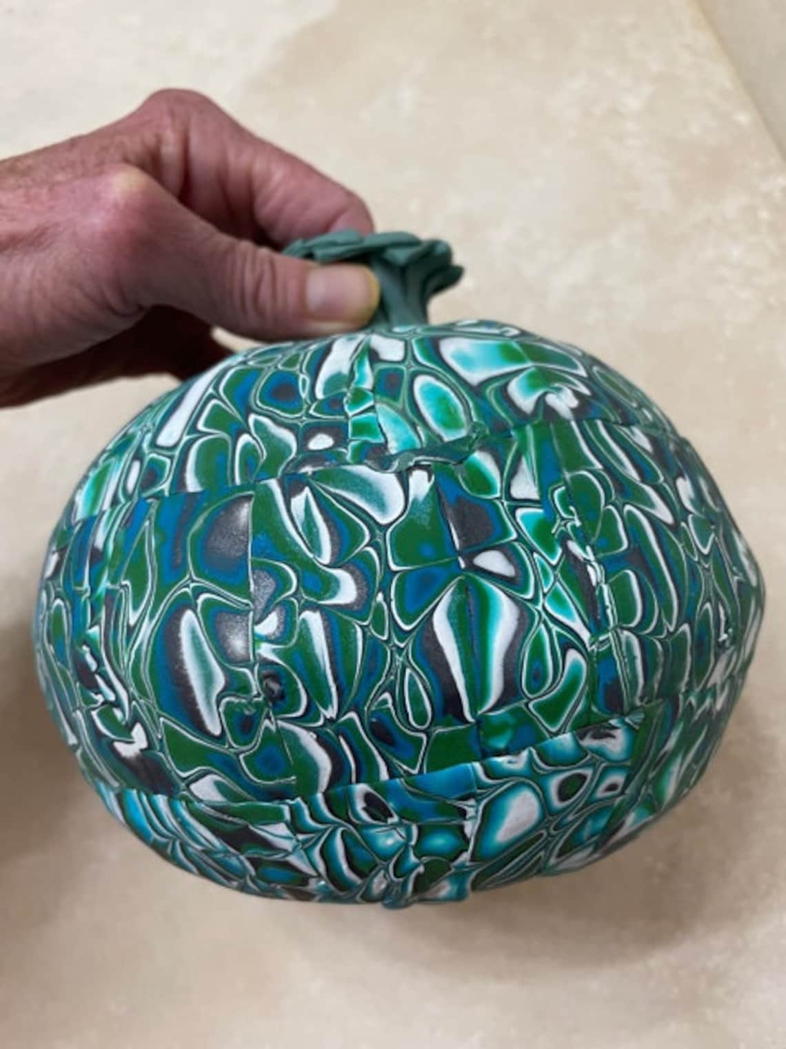 Handmade Polymer Clay Vase Etsy