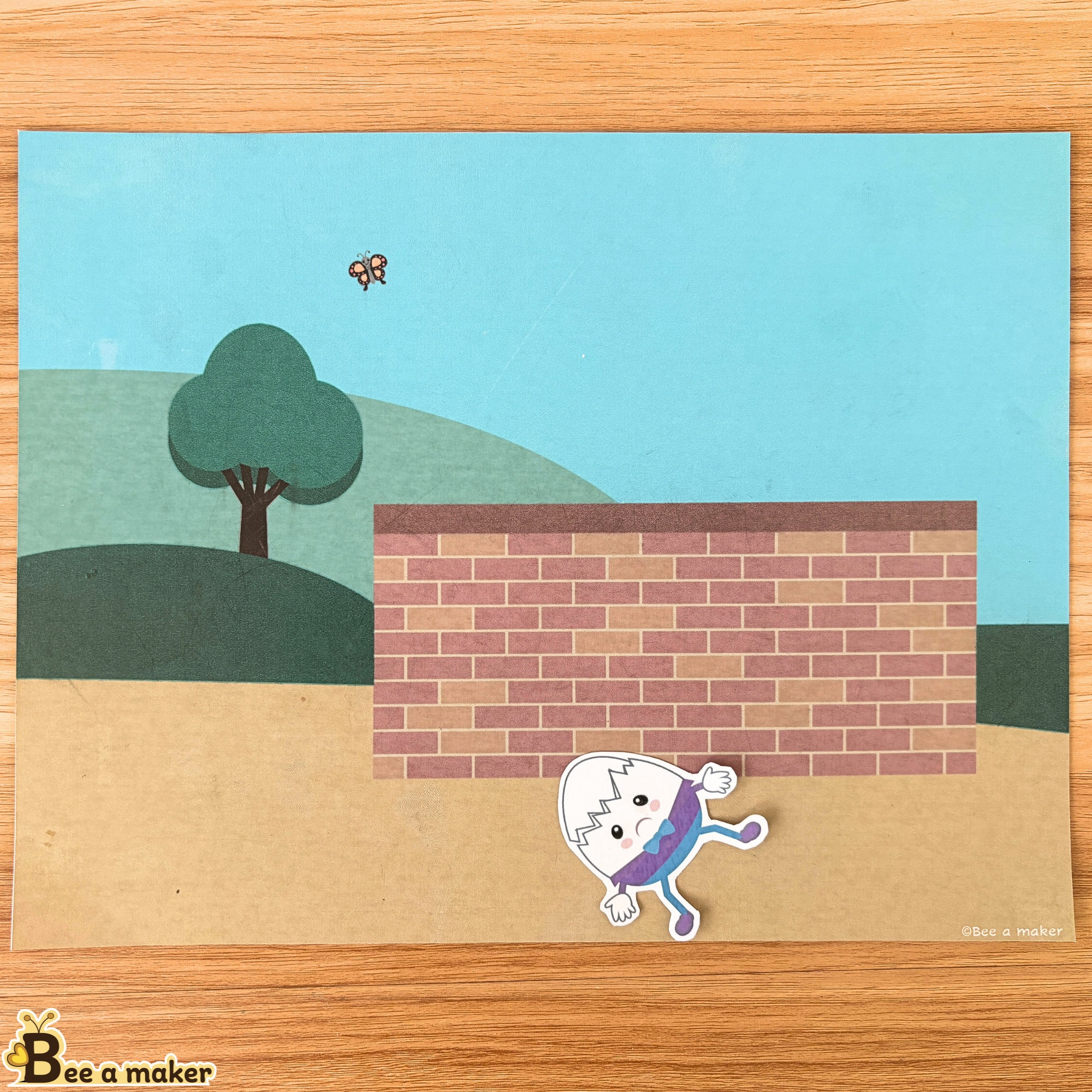 Humpty Dumpty Nursery Rhyme Sequence and Busy Book Pages - Etsy