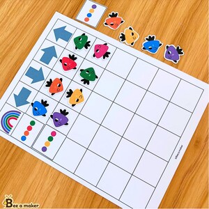 Fish Color Code Pattern Activity for Toddlers, Homeschool and Preschool ...